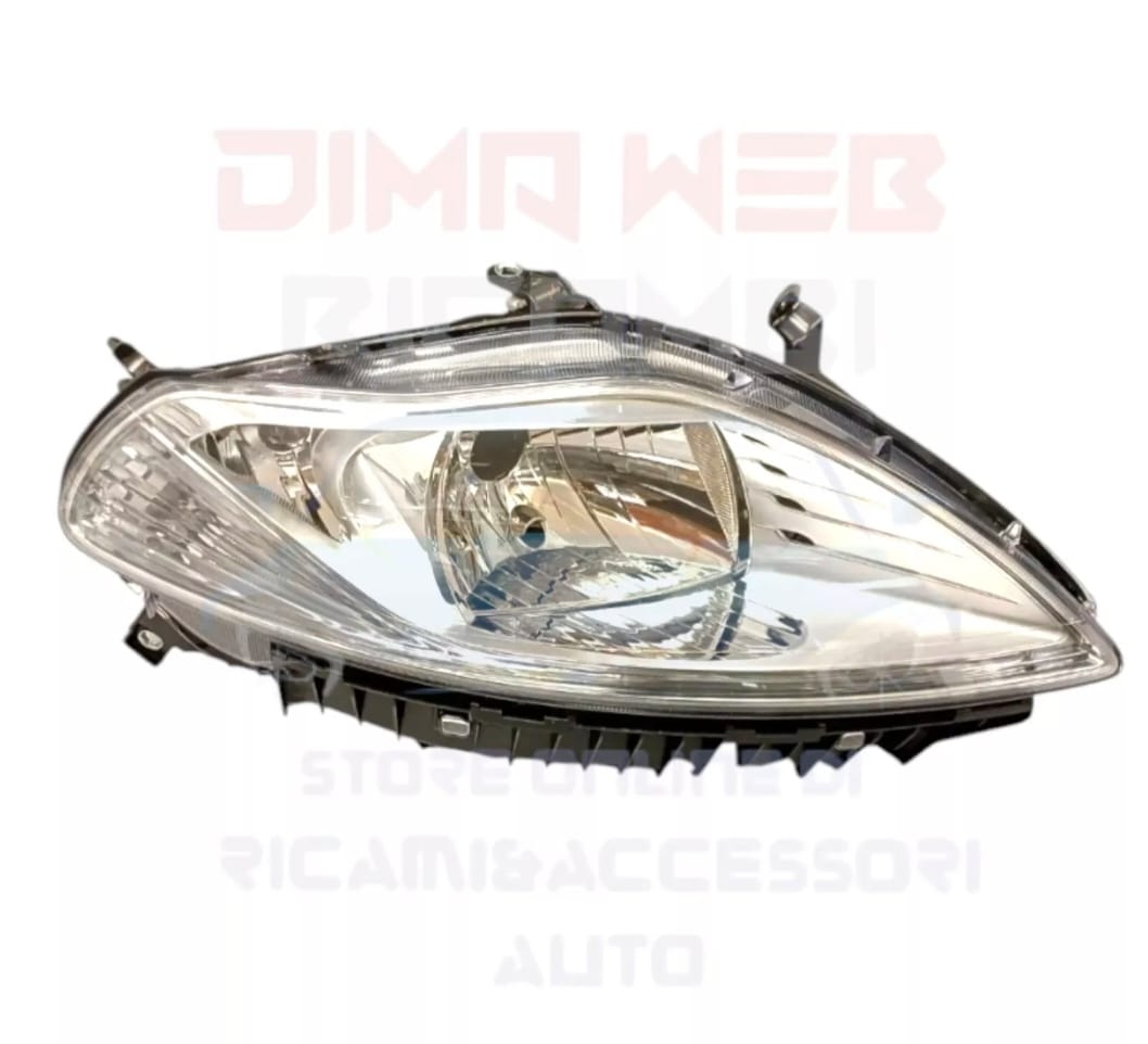 SET 2 FARO FANALE PROIETTORE ANTERIORE PER OPEL ZAFIRA B 2008 CROMATO